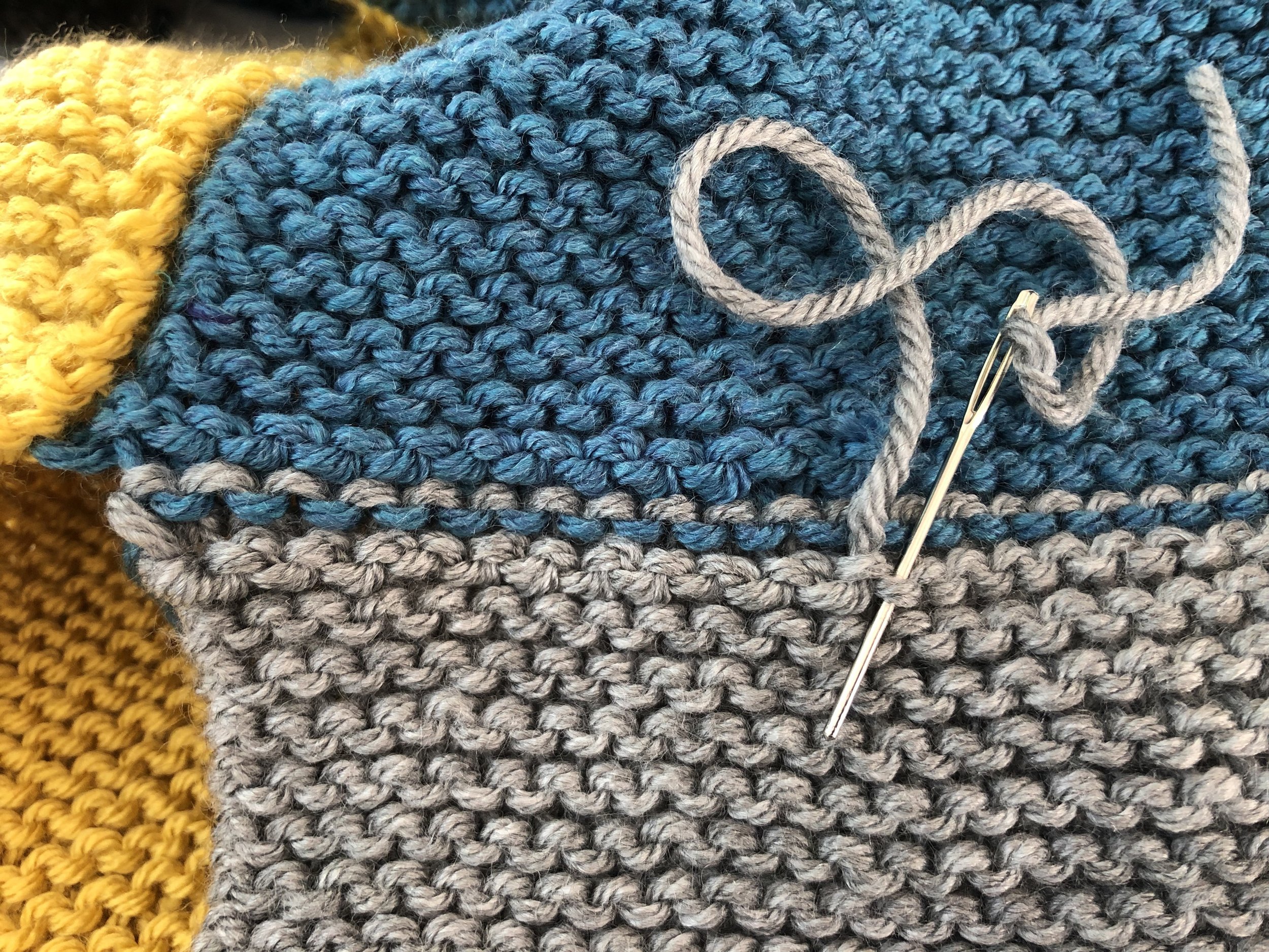 How To Weave In Ends Knitting