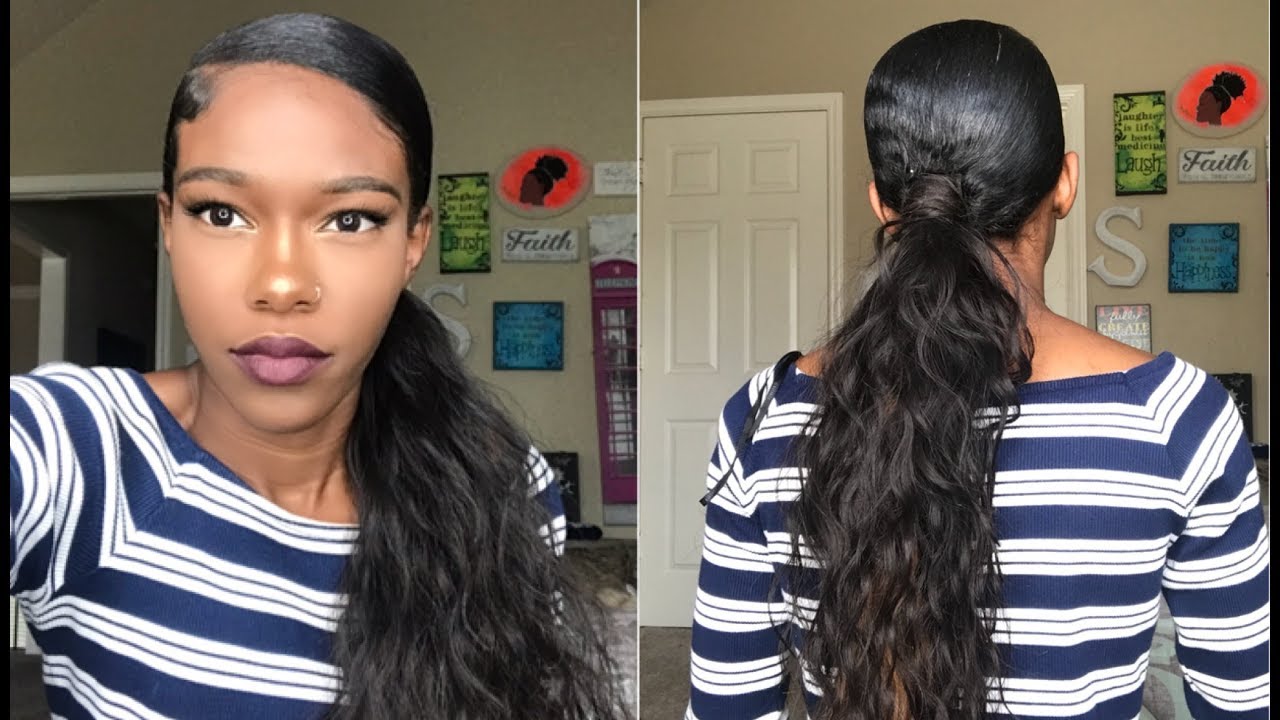 How to do a Ponytail with Weave