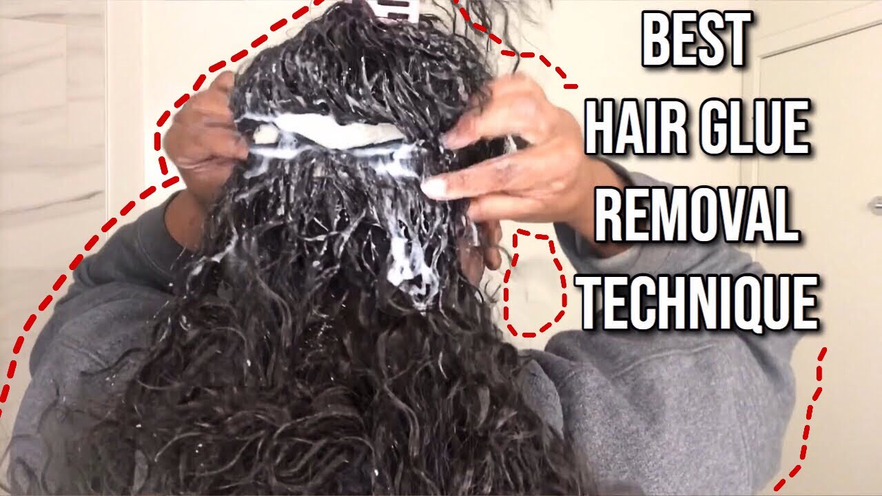 How to Remove Glue in Weave