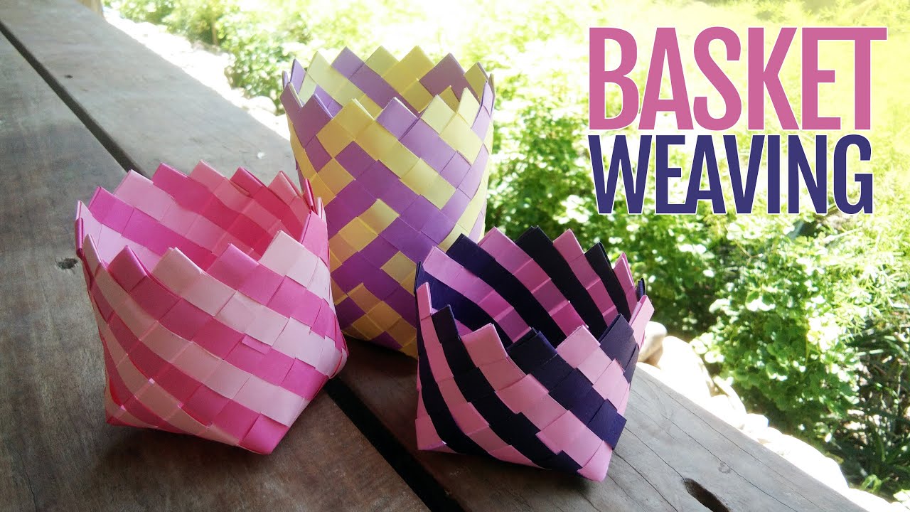 How to Weave a Basket with Paper